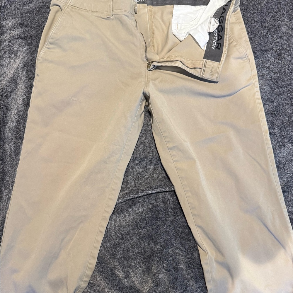Haggar Men's Khaki Chinos